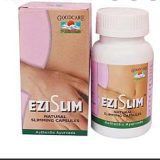Ezi Natural Slimming Capsules bottle for herbal weight loss, fat burning, appetite control, and detox support
