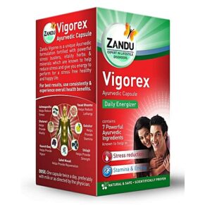 Zandu Vigorex – Ayurvedic Stamina & Vitality Booster