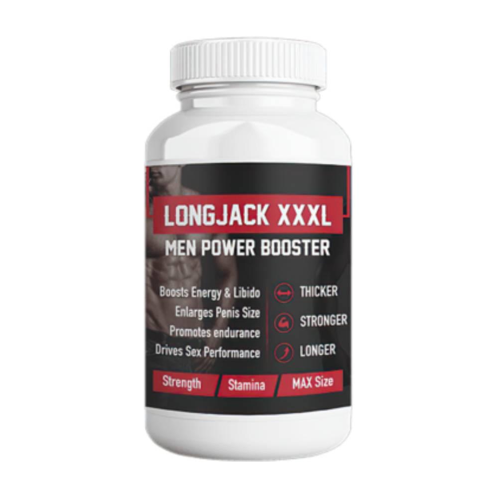 Original Long Jack XXL capsules bottle for male vitality and stamina in Uganda