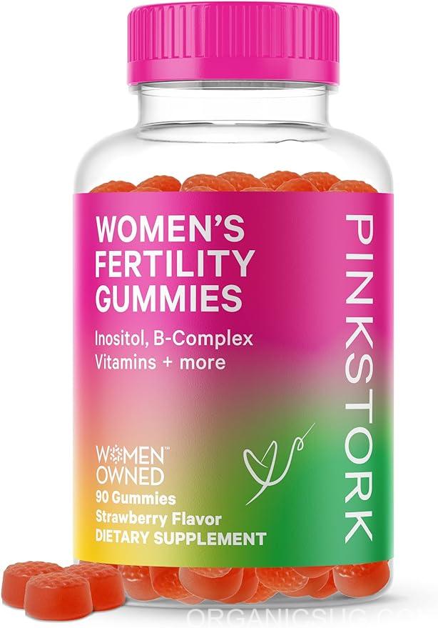 Fertility Gummies for Women preconception and hormonal balance supplement bottle Organics UG Kampala