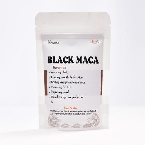 Organic Peruvian Maca Root capsules bottle for stamina energy and male vitality - Organics UG