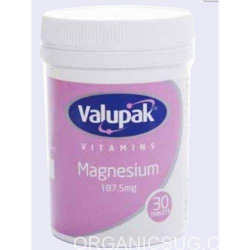 Magnesium - 187.5mg 30's